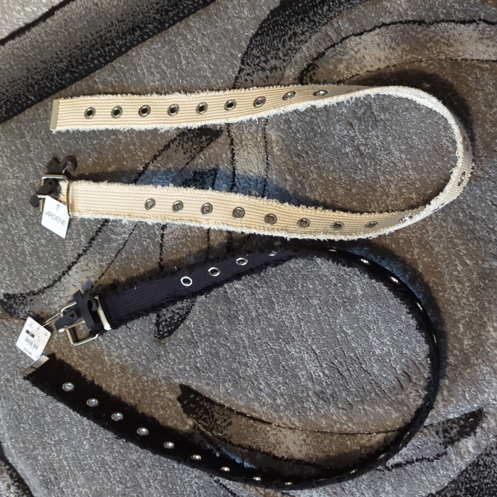 2 brand new belts Ardene